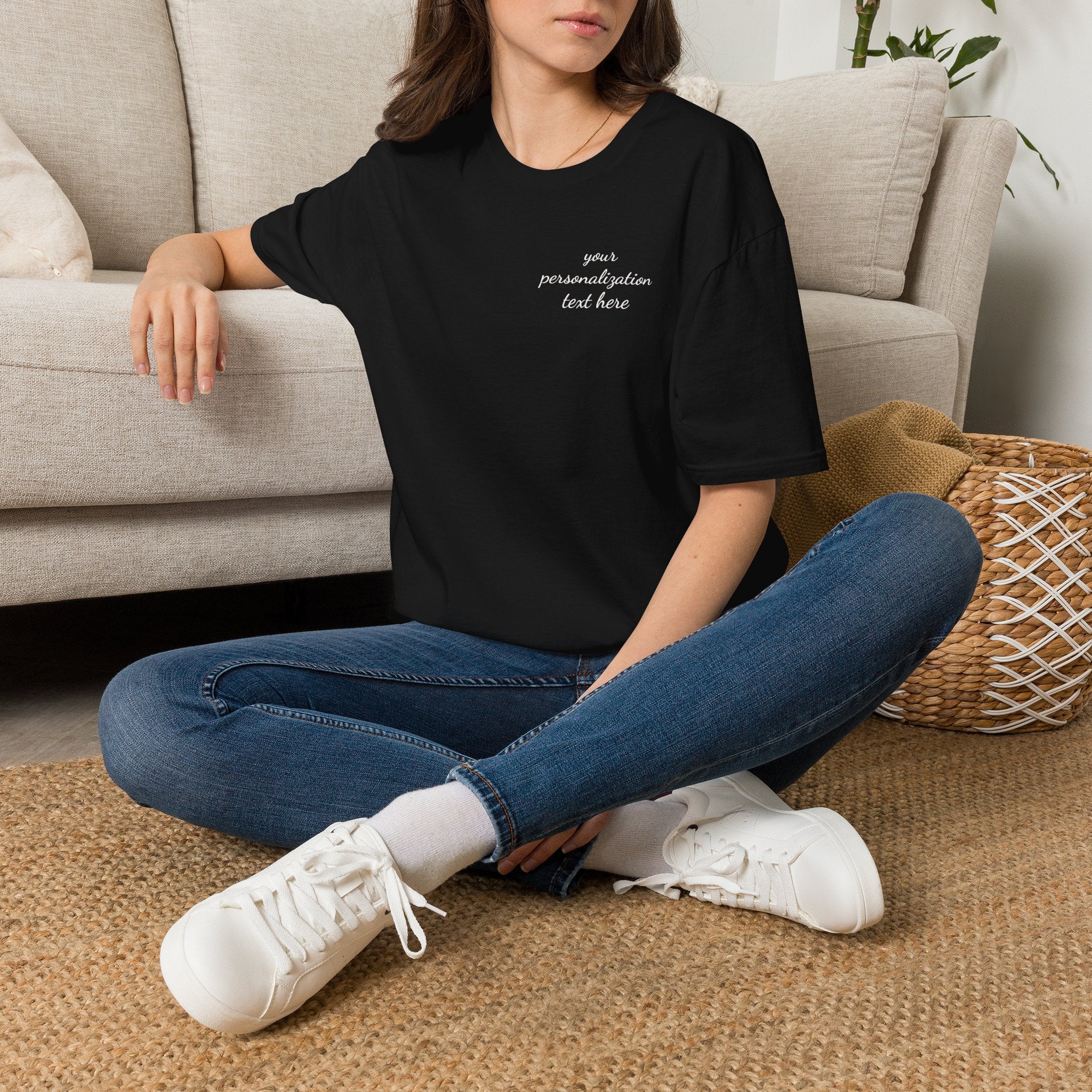 Personalize you tee. Business in the front, Humor in the back.