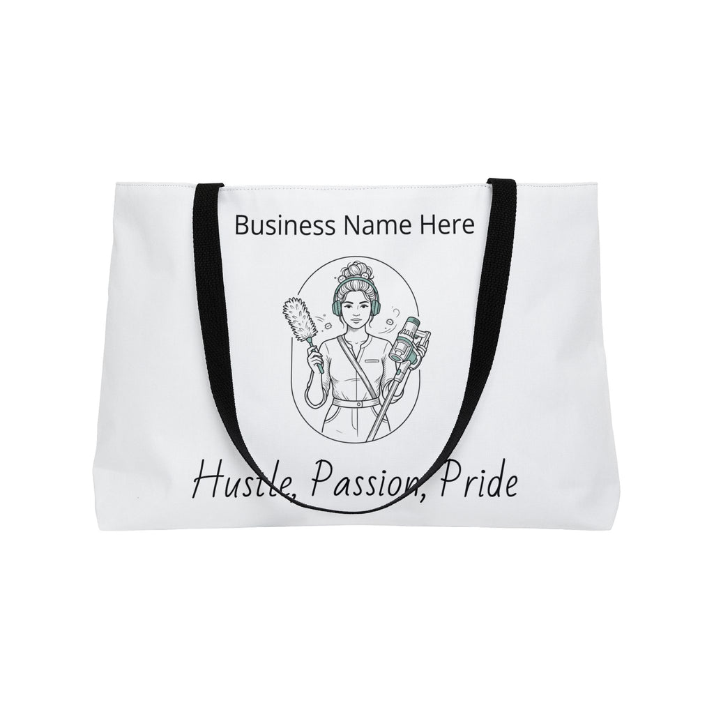 Weekender Tote Bag —Customizable Hustle, Passion, Pride Salon style Tote