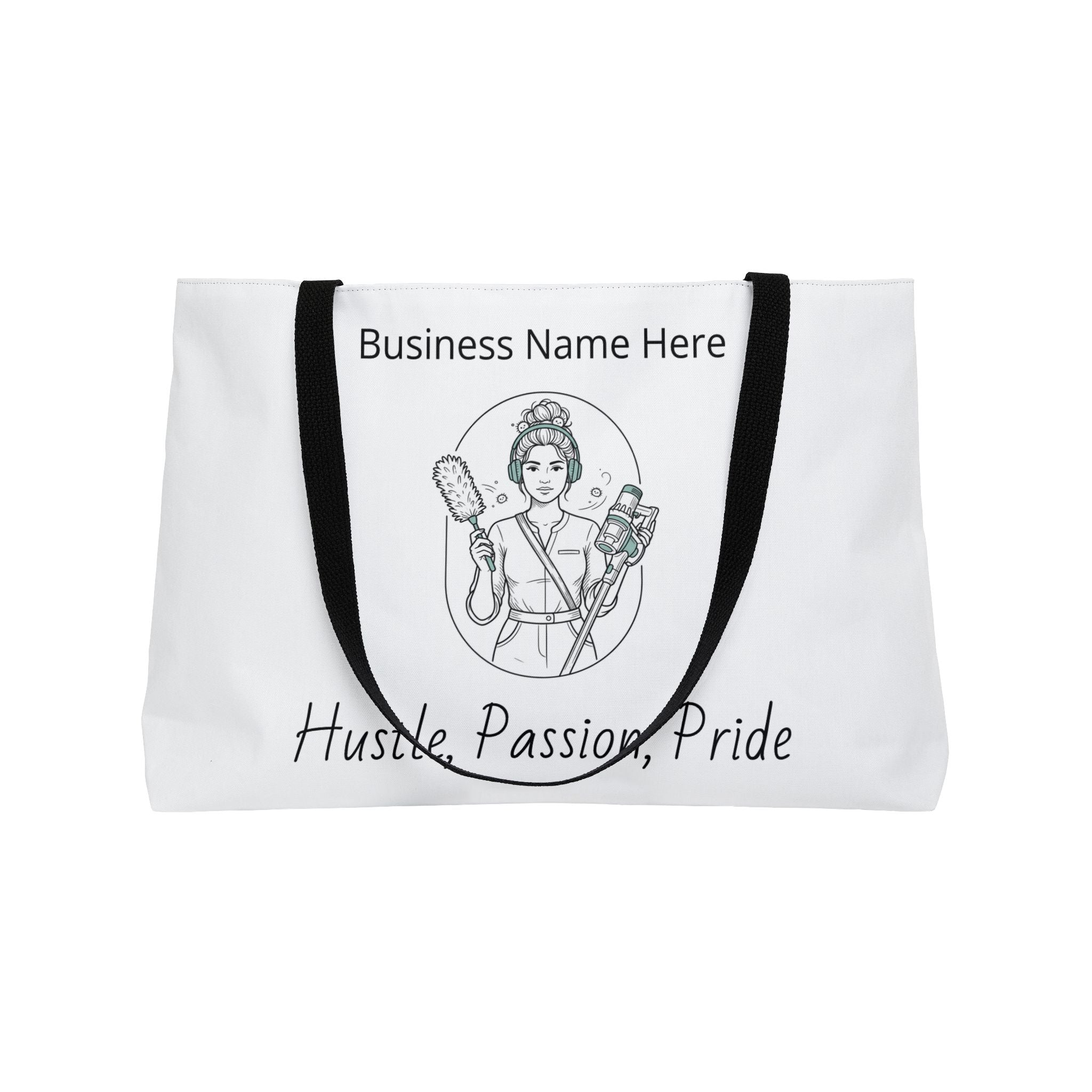 Weekender Tote Bag —Customizable Hustle, Passion, Pride Salon style Tote