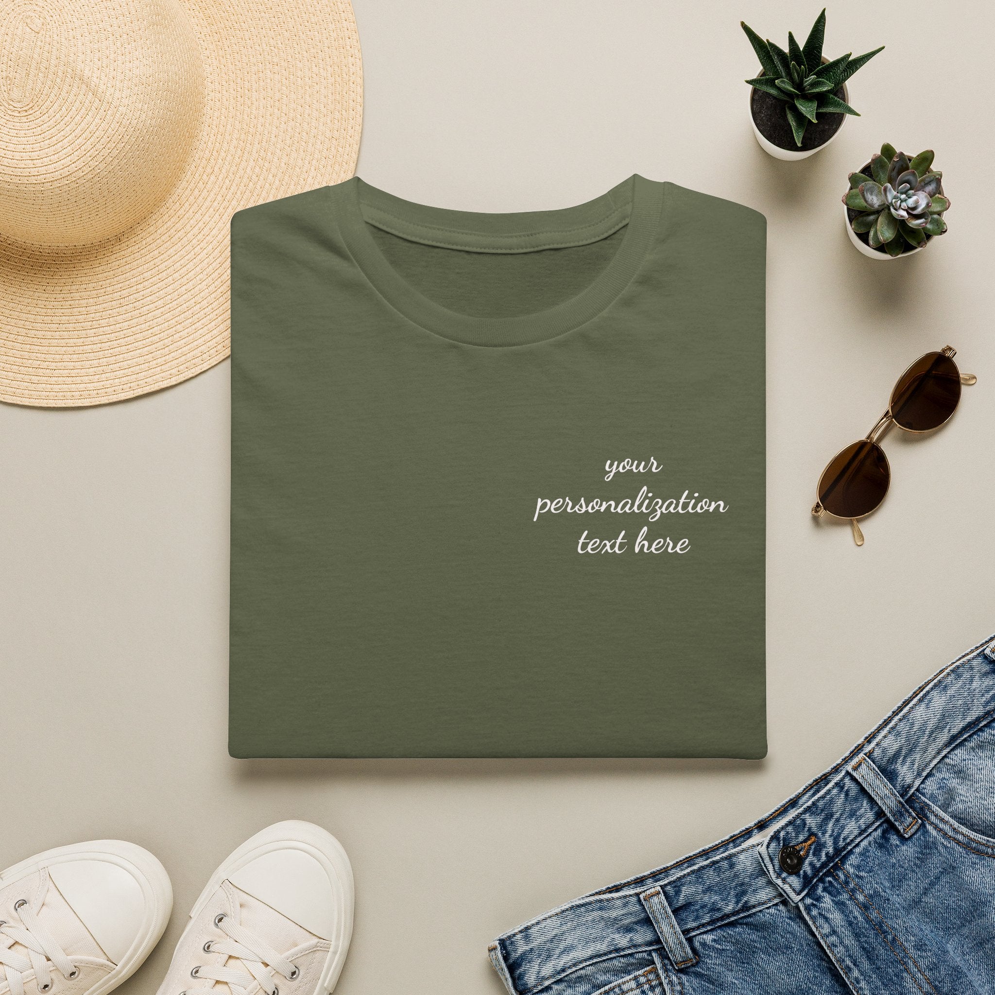 Personalize you tee. Business in the front, Humor in the back.
