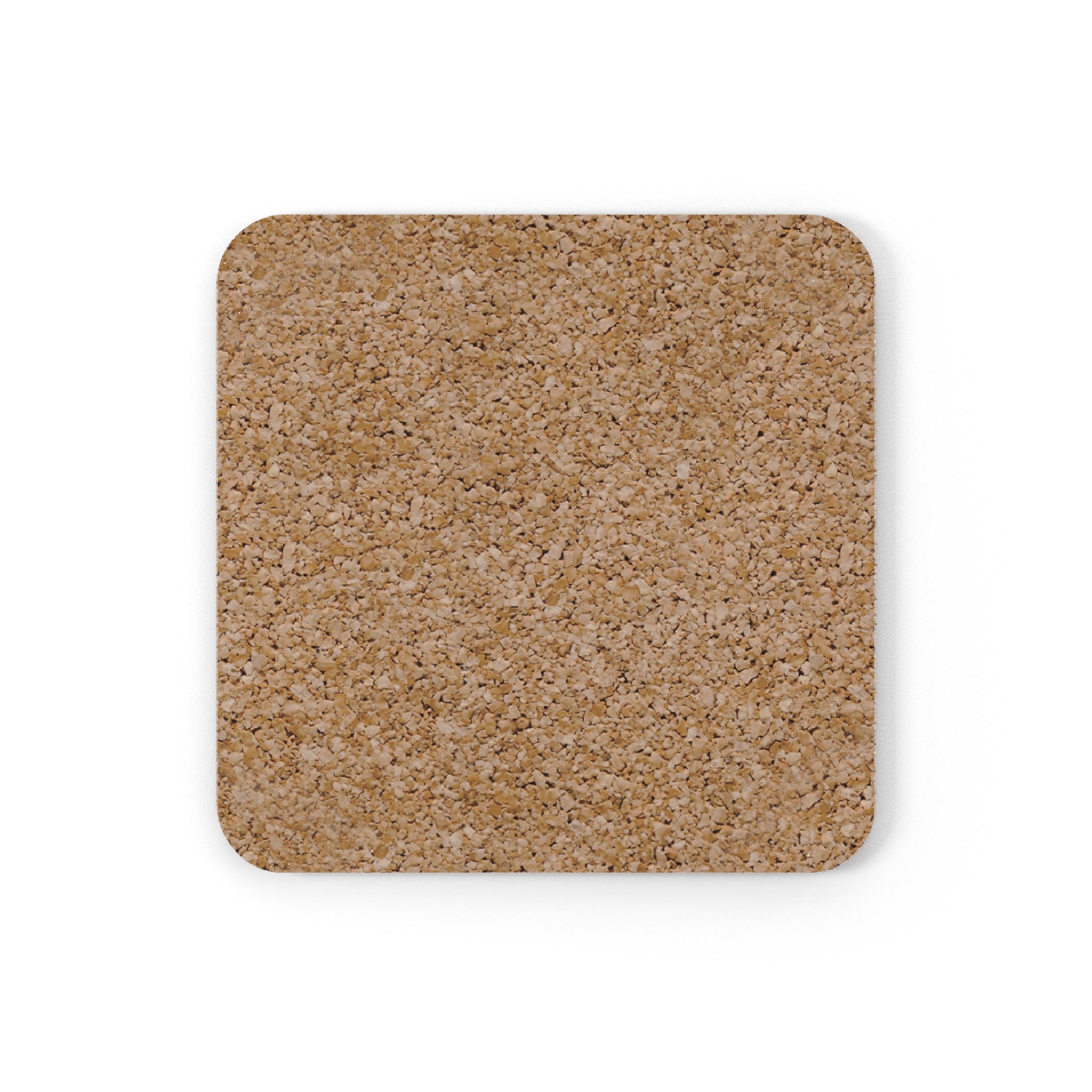 Cork Coaster — Personalized Maid Illustration with Coffee (Custom Name)