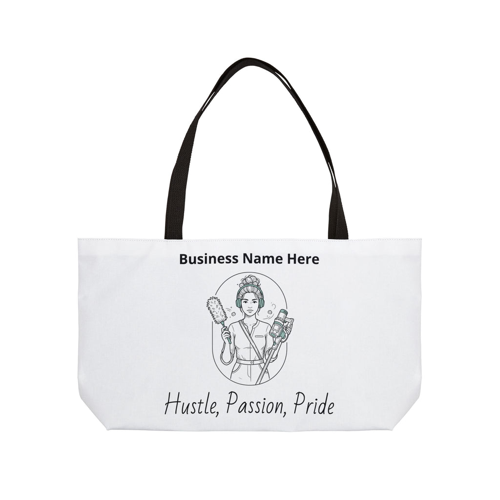 Weekender Tote Bag —Customizable Hustle, Passion, Pride Salon style Tote