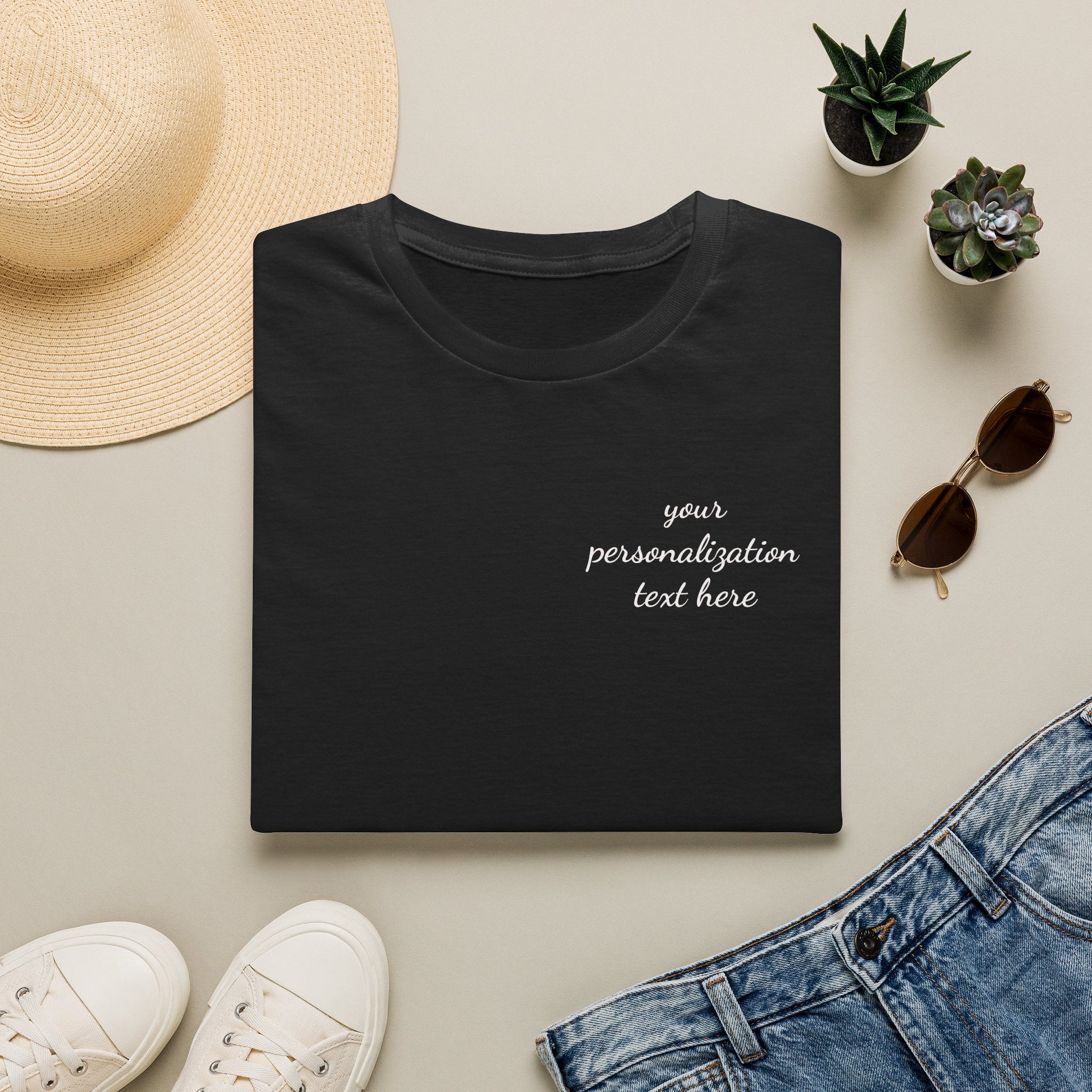 Personalize you tee. Business in the front, Humor in the back.